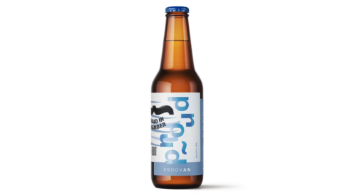 Pivovar Proud představuje limitovanou edici nealko piva Proovan se symbolickým knírkem